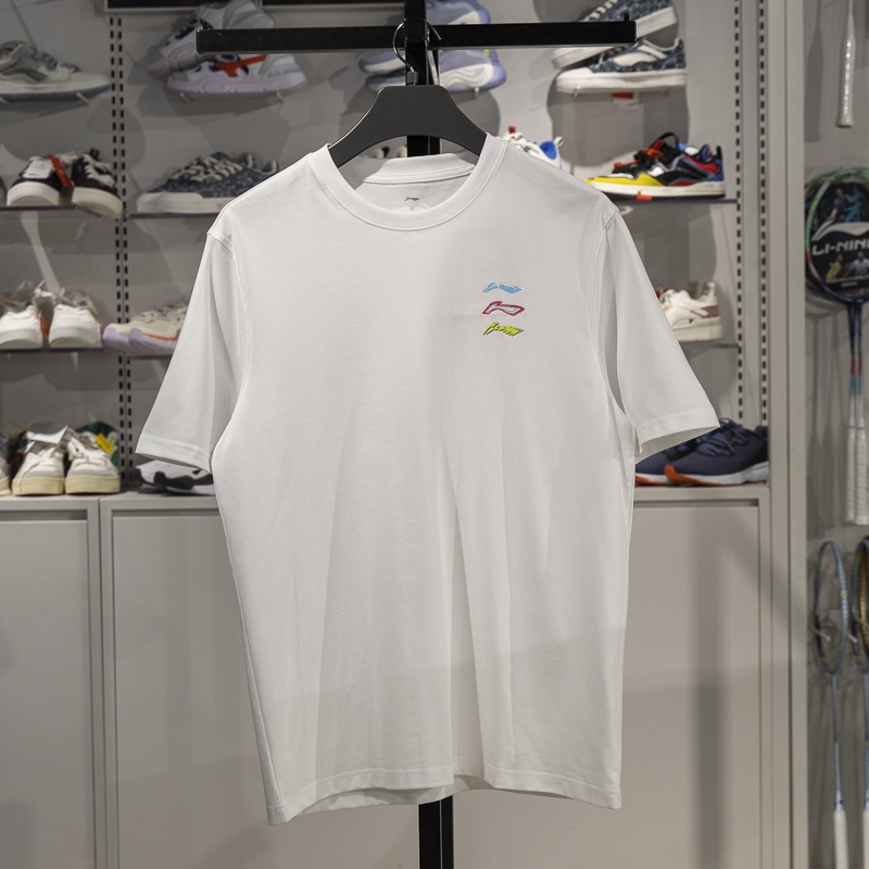 李宁短袖男子透气短袖T恤