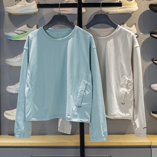 速干凉爽防晒宽松卫衣ATLV282 T恤2025秋新款 正品 李宁CF溯女子长袖