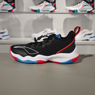 正品李宁儿童音速篮球鞋2025新款男女大童减震透气运动鞋YKBS046