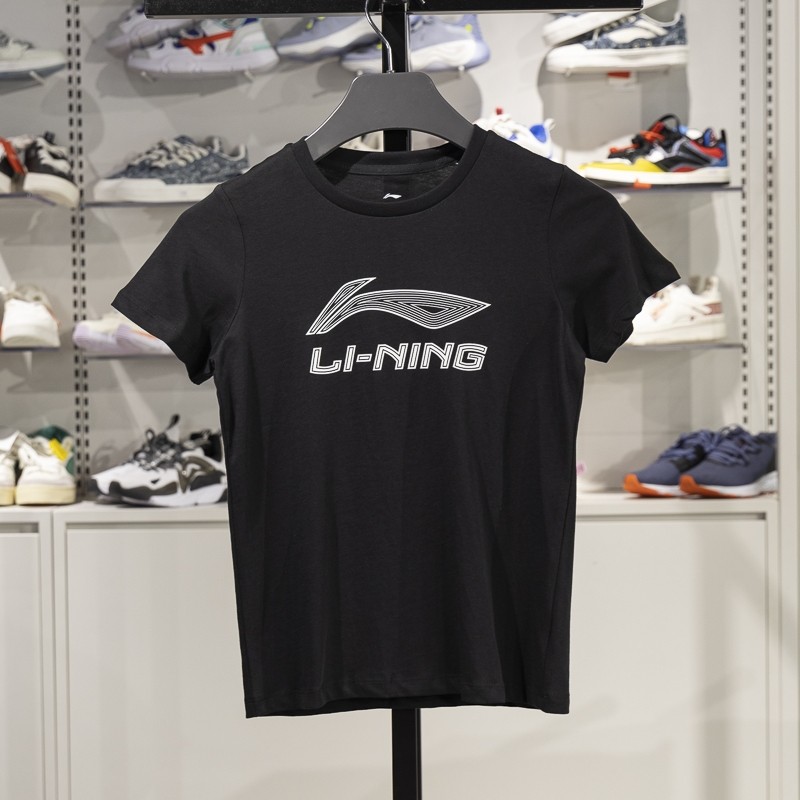 李宁短袖儿童纯棉透气短袖T恤