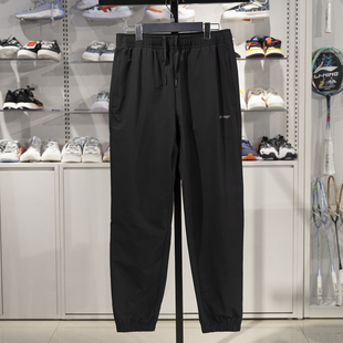 健身防泼水束脚卫裤 正品 新款 男子2025春季 AYKV059 李宁运动长裤