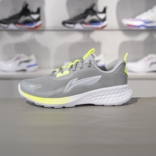 潮流百搭轻量回弹休闲慢跑鞋 正品 新款 男子冬季 ARSU127 李宁跑步鞋