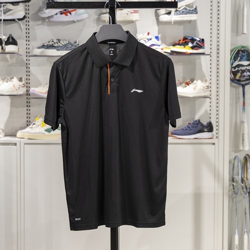 李宁短袖POLO衫速干凉爽透气