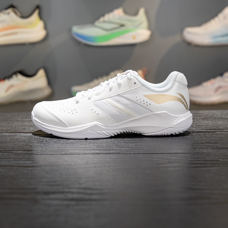 正品李宁雷霆2羽毛球鞋男女款鞋专业训练鞋轻量减震运动鞋AYTW003