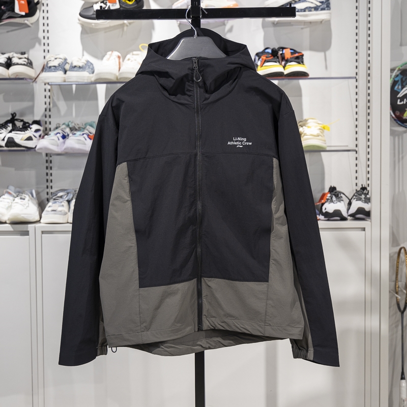 李宁运动风衣防风防泼水