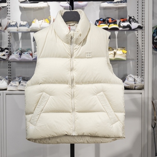 宽松90%鸭绒羽绒马甲AMRU057 vital系列男女同款 正品 中国李宁冬季