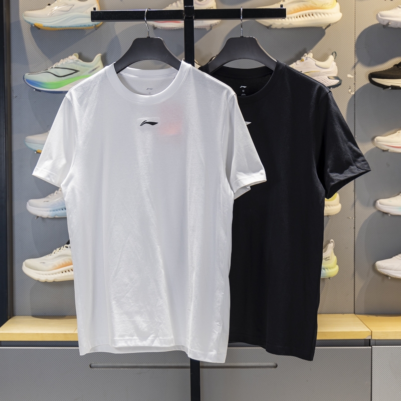 李宁短袖男子透气短袖T恤