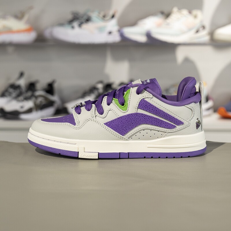 正品李宁女子板鞋2025夏季惟吾PRO 特别故事版滑板文化鞋AECV002