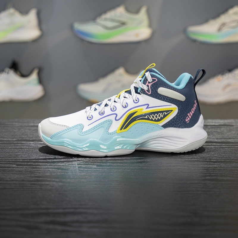 李宁四季通用减震回弹童篮球鞋