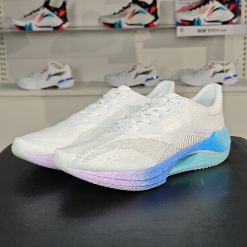 正品李宁超轻20跑步鞋男子轻便透气减震回弹轻质学生跑鞋ARBT001