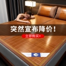 2025新款 凉席竹席夏季 家用冰丝席双面可折叠冬夏两用学生席子草席