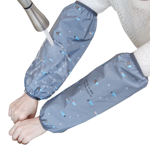 防水防油袖套秋冬套袖女夏长款袖筒工作护袖厨房专用炒菜手袖袖头