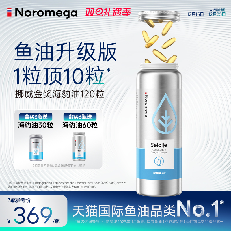 Noromega挪威海豹油胶囊
