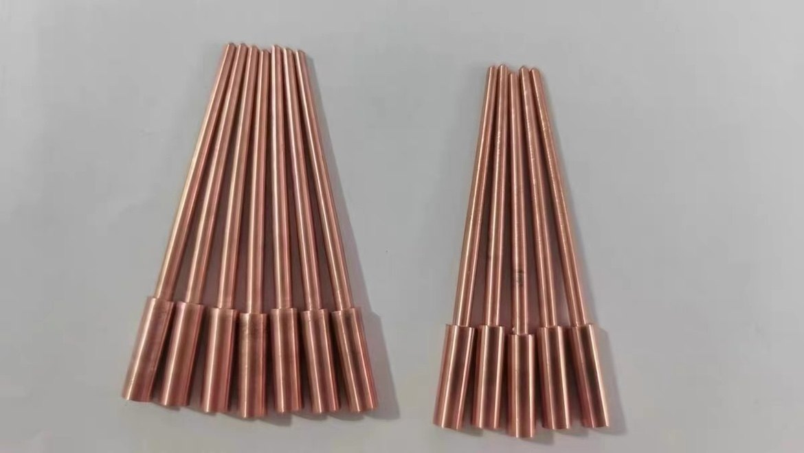 细长水口铜公进胶电极火花放电圆棒紫铜红铜来图加工定制加工