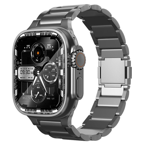 牛境AppleWatch纯钛表带苹果