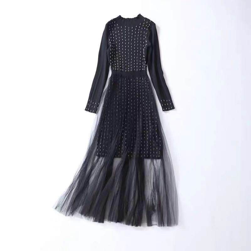 WW customized Nail bead Jacobs Dress Z9090913in the Women's clothing/Boutique , Dress  category - from Buy2taobao.com to provide professional Taobao agent buy service