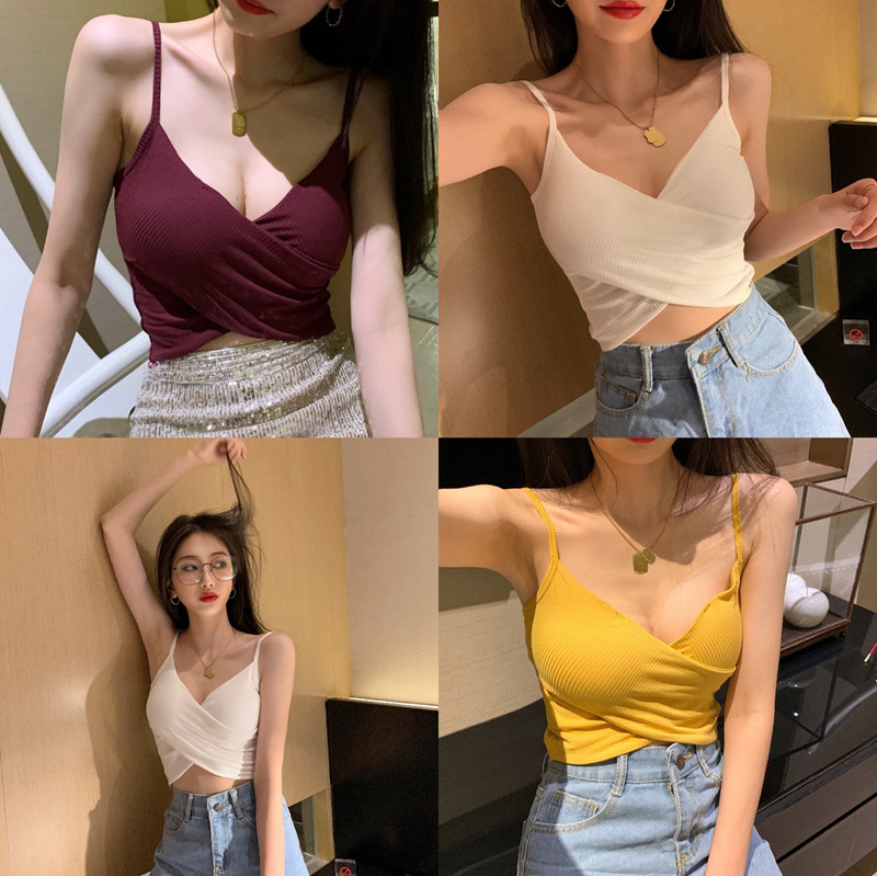 网红韩版美背打底抹胸外穿小吊带