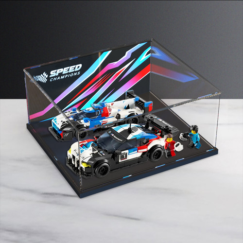 高清收纳盒适用乐高speed系列76922宝马M4 GT3和M Hybrid V8赛车