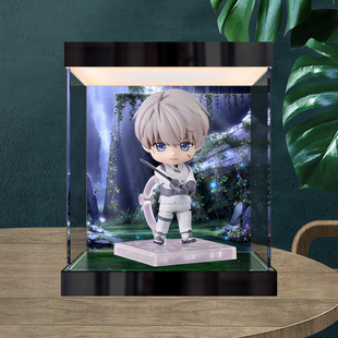 展示盒适用  GSC 粘土人恋与深空 沈星回 手办灯箱亚克力收纳盒