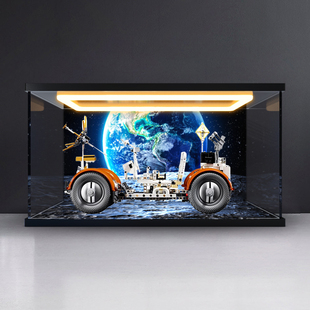 NASA Apollo月面探測車 適用LEGO機(jī)械組系列42182 回型燈展示盒