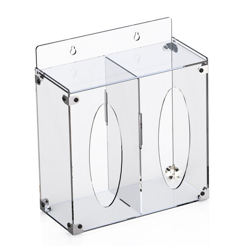 墙上可壁挂式口罩亚克力收纳盒