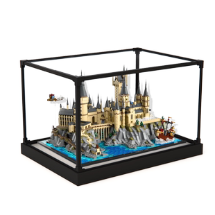 亚克力一体式收纳盒适用乐高76419霍格沃茨城堡和庭院模型展示盒