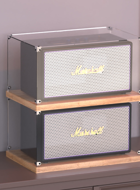 适用于MARSHALL STANMORE马歇尔防尘罩ACTON亚克力透明音响收纳盒