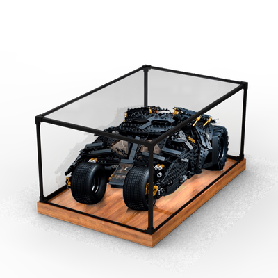 透明76240黑暗骑士大蝙蝠车积木