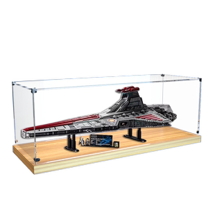 亚克力展示盒子适用乐高75367 星球大战UCS狩猎者级歼星舰防尘罩