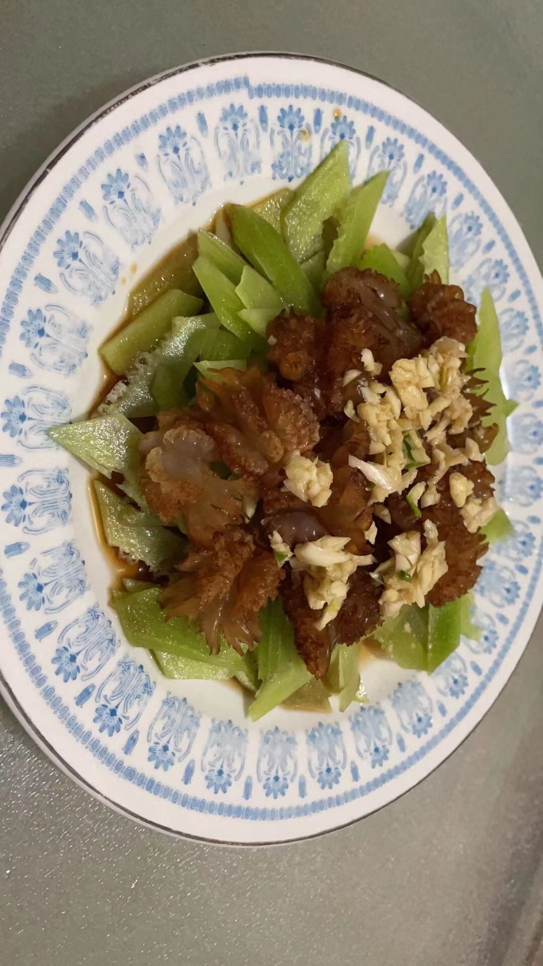 裕海源菊花海蜇头水母花可炒可凉拌220克*5包