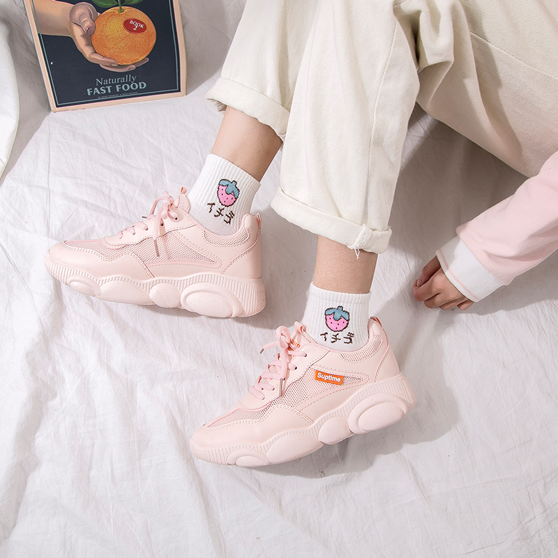 万斯鮀品少女心老爹女鞋子百搭潮鞋12月06日最新优惠