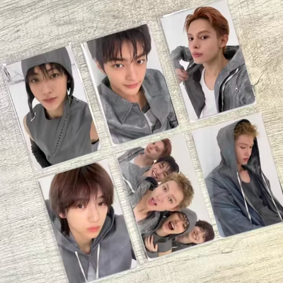 新款CORTIS周边灰色系列三寸小卡高颜值自印ins风粉丝纪念收藏卡