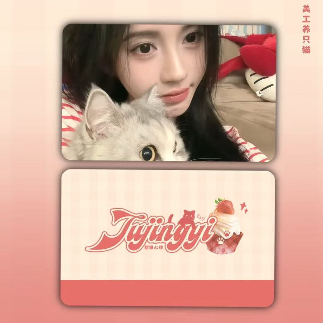 新款鞠婧祎周边小卡自印三寸拍立得小卡收藏高清小卡片拍照卡