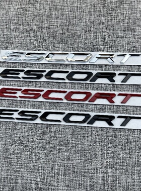 适用于福特福睿斯后标志ESCORT后盖标志英文字母标福特金属后车标