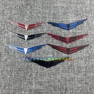 适用凯迪拉克CT456SXT后窗V标ATSL黑翼车标改装 V标贴标志侧标 个性