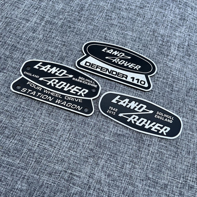 叁伙旗锌合金车身贴个性标装饰贴