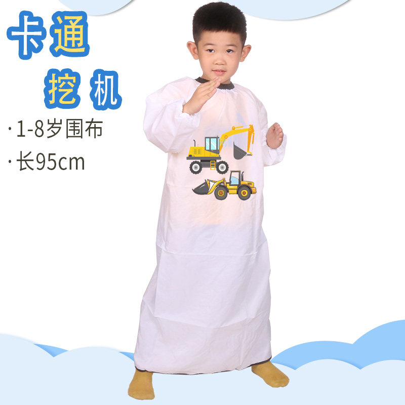 儿童理发小孩罩衣不粘发剃头围布
