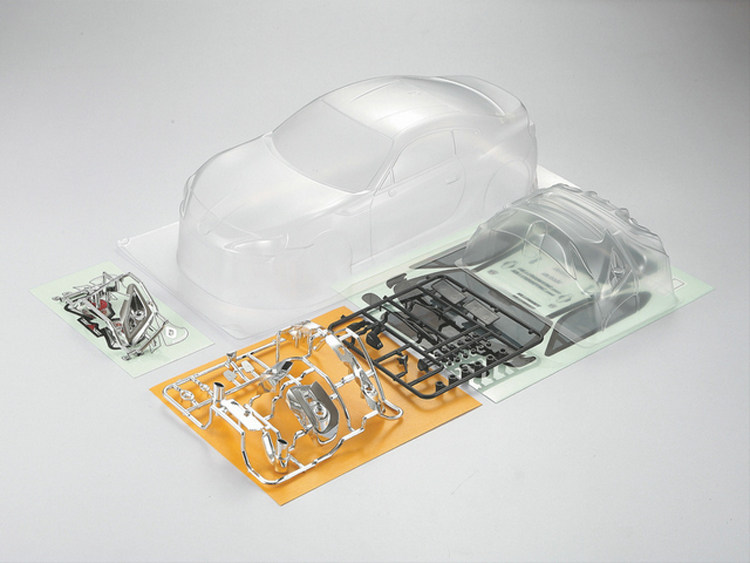 Killerbody KB 1/10漂移车用 PC透明车壳 GT86 丰田86壳 195mm