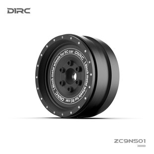 D1RC 新款 1.9寸大饼金属攀爬车仿真轮毂 TRX4 scx10 ZC9NS01