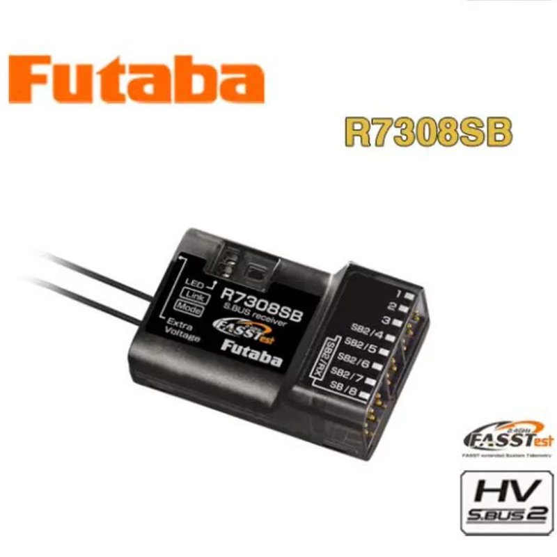 FUTABA R7308SB 2.4G 高增益天线接收机FASSTest 7108升级版 国行
