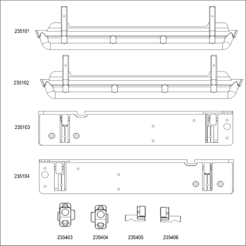 X4大豹子攀爬车侧踏板