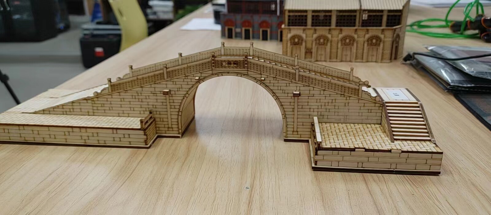 diy科普竞赛套材学校比赛建筑模型b