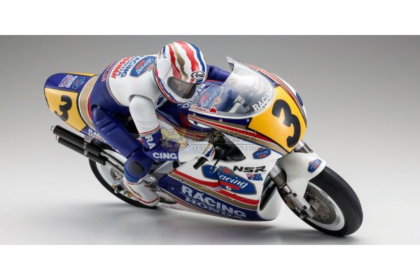 新款Kyosho京商 NSR500 1991电动遥控摩托车 1/8 EP组装套件 349