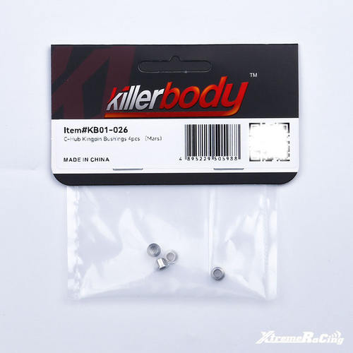 Killerbody KR10 1/10车架配件 C座铜套杯士 KB01-026