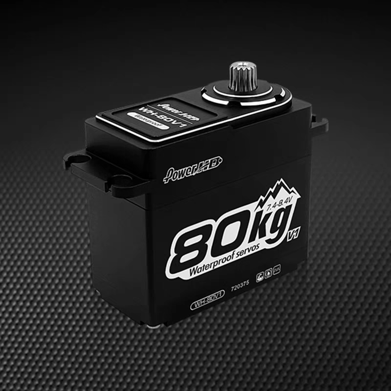 POWER HD WH-80V1 全金属大扭力舵机 Arrma 1/5、Axial 1/6攀爬车