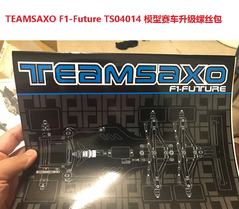 TEAMSAXOF1-Future TS04014模型赛车12.9级YFS芳生金色升级螺丝包