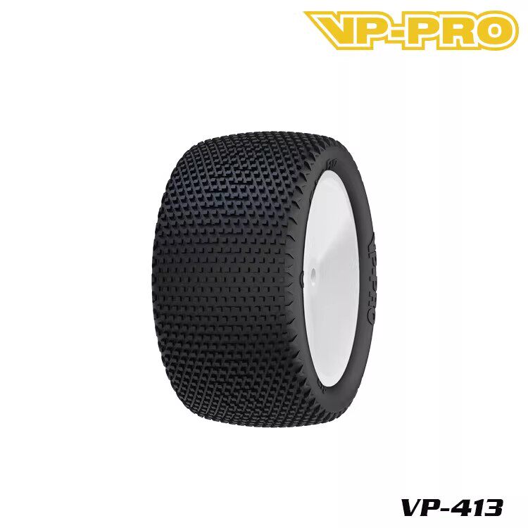 VP-PRO 新款1/10 Buggy 二驱四驱后轮越野泥土越野车轮胎 VP-413