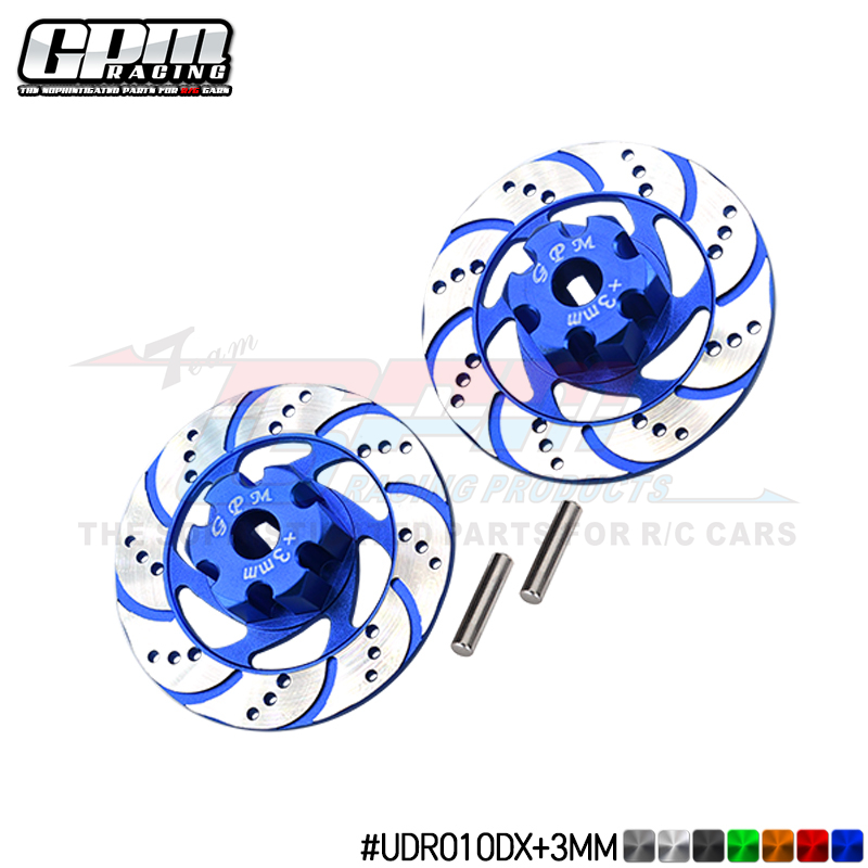 铝合金前后通用仿真刹车碟/银