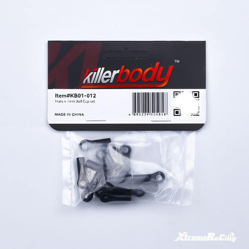 Killerbody KR10 1/10车架配件 4.7MM球头帽套件 KB01-012