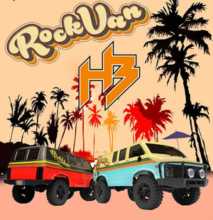 CR18P 迷你攀爬 PLUS 遥控模型车 摇滚货车 VAN HOBBY ROCK